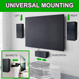 Xbox Series X Wall Mount - Sturdy Steel DIY Floating Wall Behind TV or Under Desk Mount / Shelf Bracket